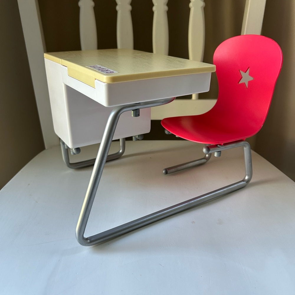 American girl doll school desk